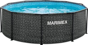 Marimex | Bazén Marimex Florida 3,05x0,91 m so zabudovaným skimmerom - motív RATAN | 10340315