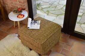 Hranatý sedací taburet - puf