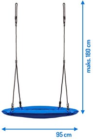 Neo-Sport Hojdačka bocianie hniezdo SWINGO XXL 95 cm