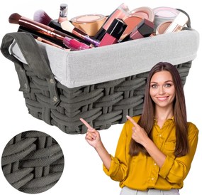 Košík TIANA grafitově šedý