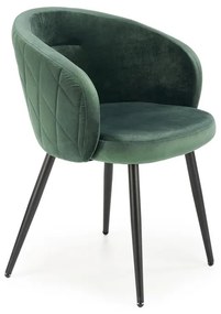 Halmar Jedálenská stolička K430 - tmavě zelená