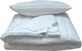 Set vankúša a paplóna s aloe vera – antialergický, celoročný, slovenská kvalita, doprava zadarmo Veľkosť: 200x220/2x70x90cm