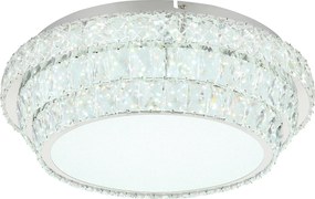 XXXLutz STROPNÉ LED SVIETIDLO, 50/15.5 cm Globo - Interiérové svietidlá - 004558370101