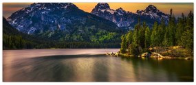 Obraz - Národný park Grand Teton (120x50 cm)