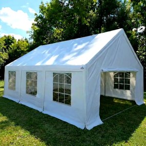 Mobilná garáž a skladový stan 4x6m – odolný prístrešok pre auto -  -