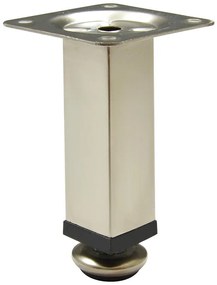Nábytková noha D-100 25x25 satén STAHL