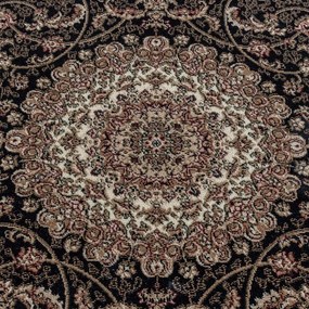 Ayyildiz koberce Kusový koberec Kashmir 2606 black - 80x150 cm