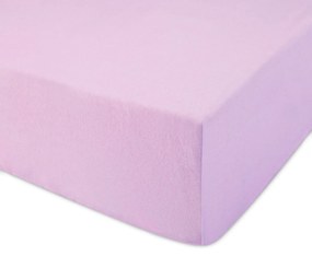 DETSKÉ JERSEY PRESTIERADLO 016 70X140 CM SVETLOFIALOVÉ