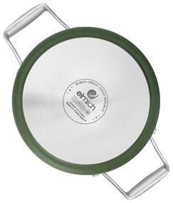 Elmich Nepriľnavý keramický hrniec Vital Ø 18 cm (2.5L) - olivovo zelená