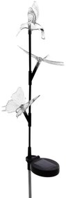 Garthen 539 Dekoratívne záhradné solárne LED osvetlenie - motýľ, kolibrík, vážka