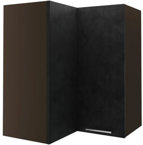 Skrinka do kuchyne Malmo Ares black W12/60 lava