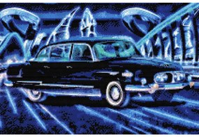 Gario Diamantové maľovanie Tatra 603 Rozmery: 80 x 60 cm, Rámovanie: Iba zrolované plátno, Diamanty: Štvorcové