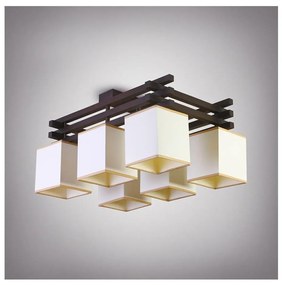 Prisadený luster AMSTERDAM 6xE14/40W/230V