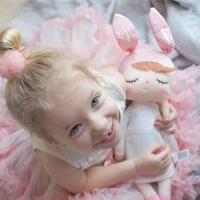 Spiaca Bábika Angela biela 42 cm