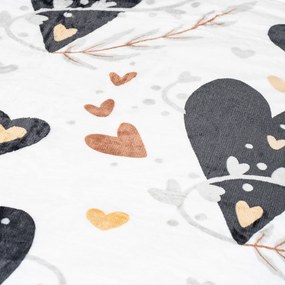 4Home Obliečky mikroflanel Romantic, 140 x 220 cm, 70 x 90 cm