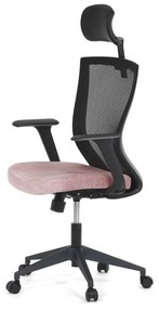 Kancelárska otočná stolička JOY — viac farieb Ružová