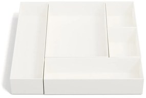 Kartónové organizéry do zásuvky v súprave 5 ks Emma Paper Laminate – Bigso