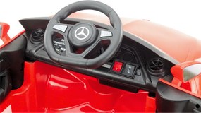 LEAN CARS Mercedes KL-1666-1 Červené batériové vozidlo
