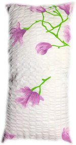 INTERMEDIC SK Vankúšik 40x23 cm Krep Fialové Kvety