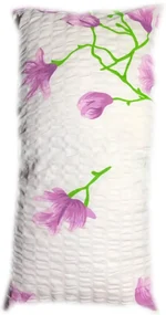 INTERMEDIC SK Vankúšik 40x23 cm Krep Fialové Kvety