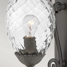 Hinkley HK-PLANTATION-M-MB - Nástenné svietidlo PLANTATION 1xE27/40W/230V čierna