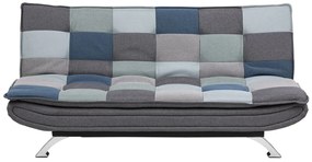 Dizajnová rozkladacia sedačka Alun, 196 cm, patchwork
