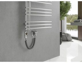 Mexen Neptun, elektrické vykurovacie teleso 1600 x 500 mm, 600 W, chrómová, W101-1600-500-2600-01