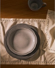 Modrý keramický tanier ø 27 cm Dovec – Kave Home