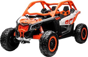 JOKOMISIADA Veľké terénne vozidlo Buggy Can-am Maverick pre 2 osoby PA0287 oranžová