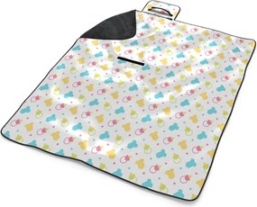 Sablio Plážová deka Cumlíky a body: 200x140 cm