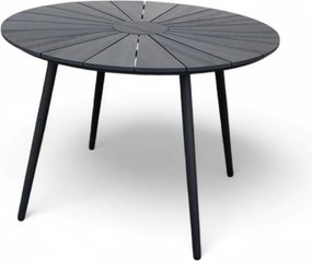 Noela Záhradný jedálenský set Wilder + 4x kovová stolička Ramada