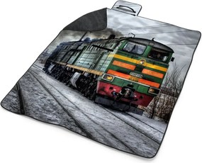 Sablio Plážová deka Lokomotíva: 200x140 cm