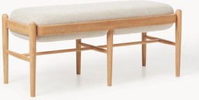 Čalúnená lavica z dubového dreva Imara