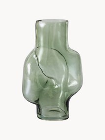 Ručne vyrobená sklenená váza Gleam, V 32 cm