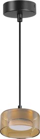 Brilagi - Luster na lanku AURA LUX 1xGX53/30W/230V čierna/zlatá