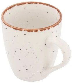 Altom Porcelánový hrnček Reactive Ivory, 380 ml