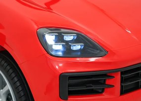 Elektrické autíčko Porsche Cayenne červené