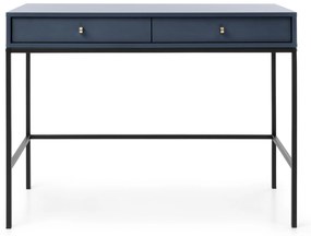 Toaletní stolek Mono II 104 cm modrý/černý