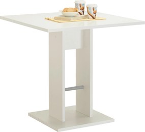 XXXLutz JEDÁLENSKÝ STÔL, biela, 75/75/74 cm Carryhome - Jedálenské programy - 002647001601
