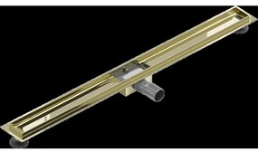 Mexen Flat teleso odtokového žľabu 90 cm, zlatá - 1515090