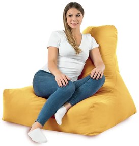 Sedací vak Bali Plyš Farba: Horčicový