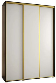 Skriňa 45 Canaris 1 190 čierna/biela/gold