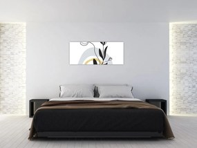 Obraz - Kvety vo váze N⁰1 (120x50 cm)