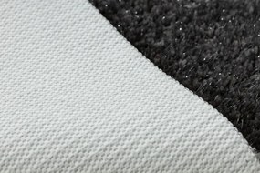 Sada kúpeľňových koberčekov SYNERGY glamour / lurex, sivá