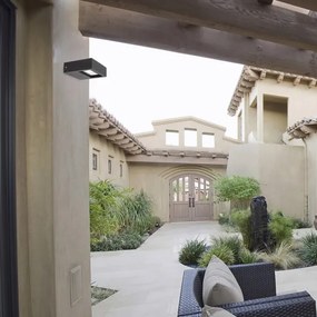 Rabalux 7052 - LED Vonkajšie nástenné svietidlo GANGES LED/7W/230V IP65