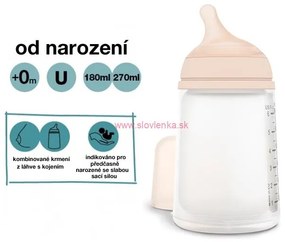 SUAVINEX - ZERO ZERO anti-koliková fľaša 270 ml M