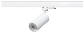 LED2 6090231 Koľajnicové/lištové LED svietidlo RENO, 10W, 950lm, 36°, O58x130mm, 3000K, biela