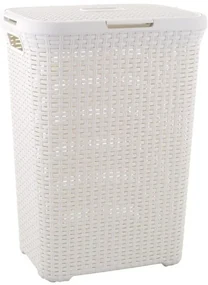 CURVER STYLE RATTAN 30459 Kôš na bielizeň 60 l krémový