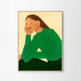The Poster Club Plagát Green Guise by Hanna Peterson 30x40