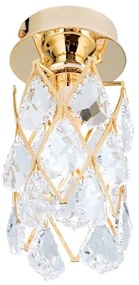 Orion - Stropné svietidlo RITA 1xG9/40W/230V priemer 9 cm zlaté